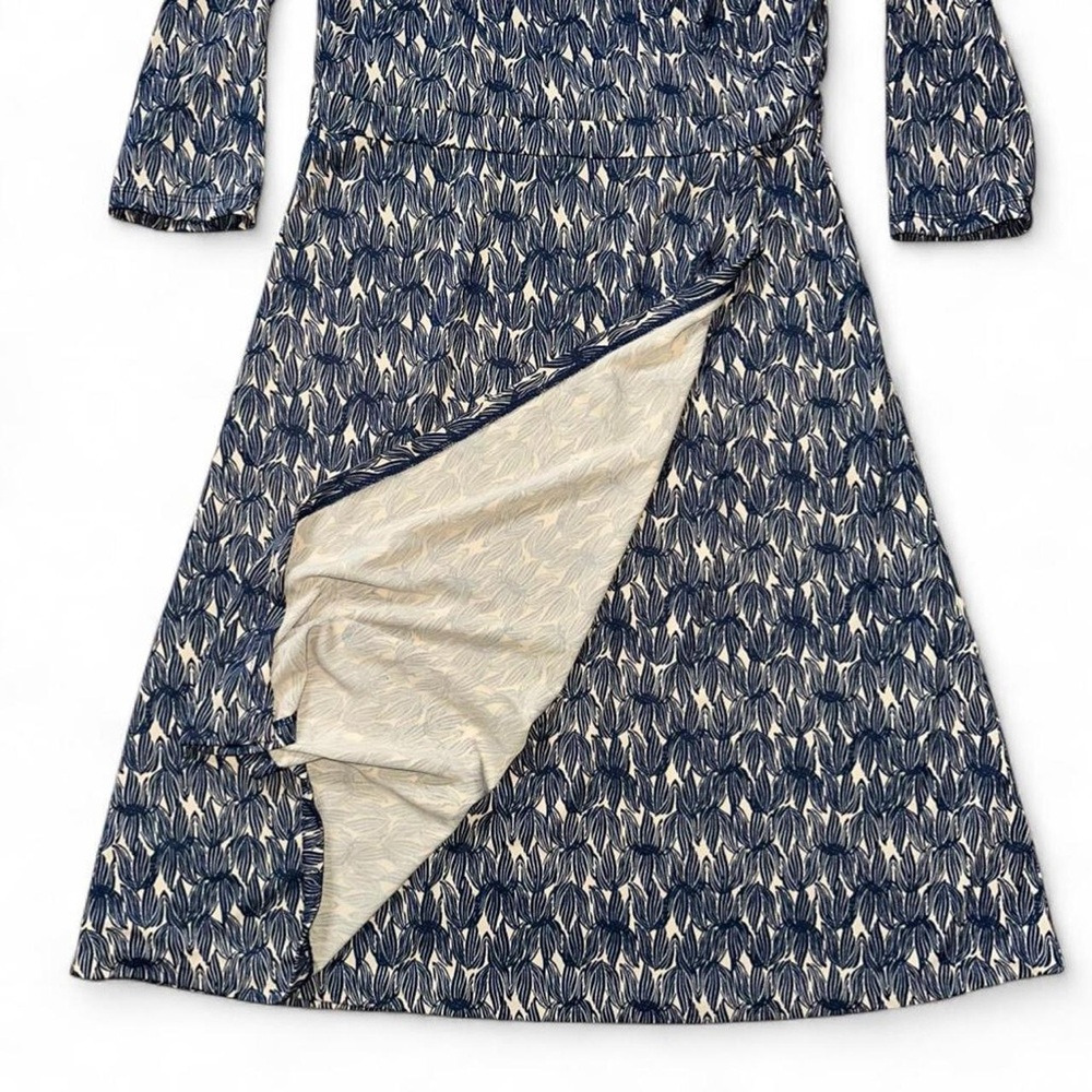 Sigrid Olsen Block Print Midi  Dress - Picture 4 of 8